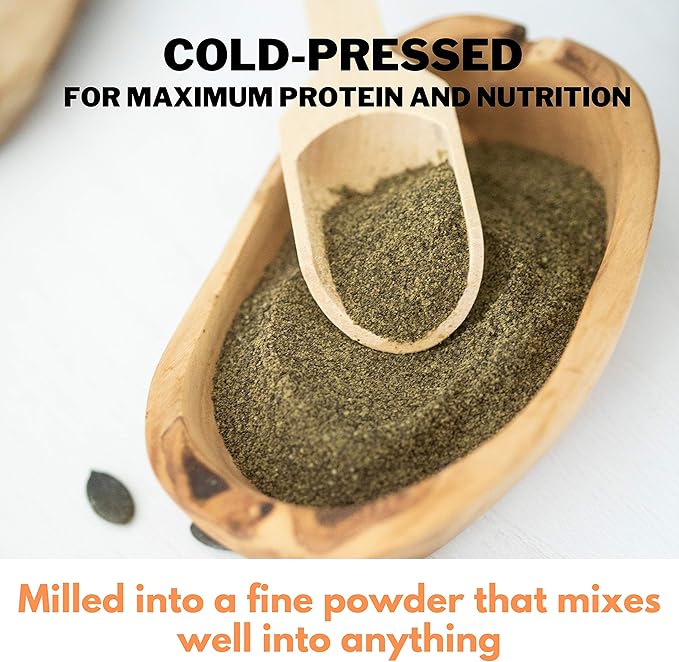 Schlacher & Söhne Styrian Pumpkin Seed Protein Powder: 100% Pure, Plant Protein, Non GMO, Gluten Free, Vegan, No Additives, Boost?™s Immune System, Improves Digestion, Made in Austria 17.6 OZ