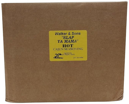 Slap Ya Mama Cajun Seasoning Blend, Hot, 25 Pound