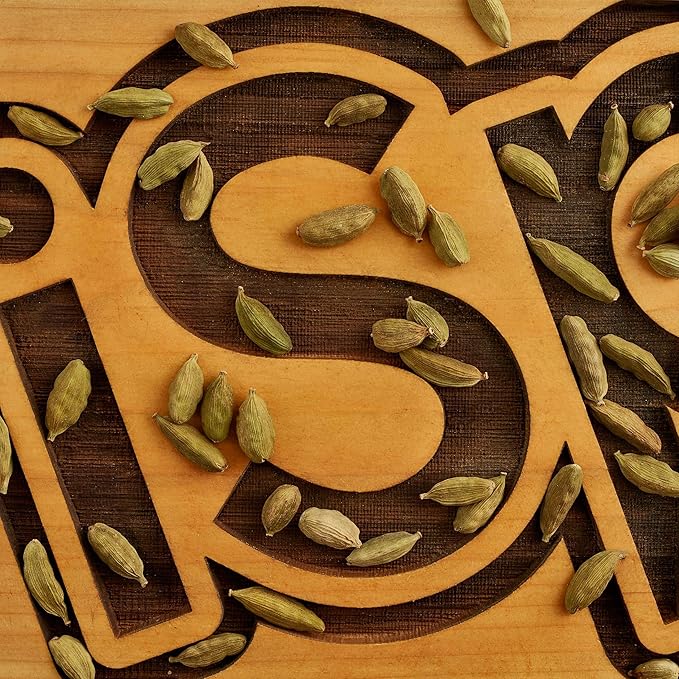 iSpice Cardamom Seeds Whole (3.9 Oz) 110g | Cardamom Pods Whole Pure And Fresh | Kosher | Aromatic Essential Kitchen Herbs