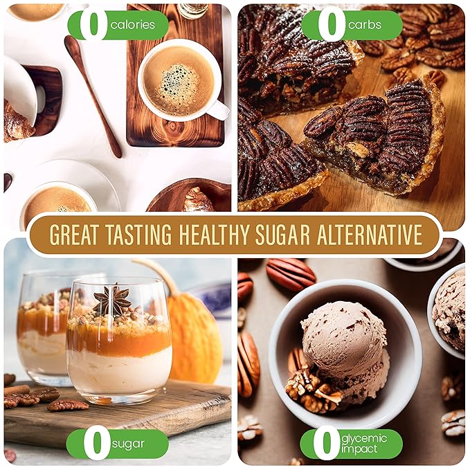 Stevia Select Butter Pecan Flavored Liquid Stevia ??Zero Calorie Coffee, Tea, Drink & Baking Sweetener, All-Natural, No Erythritol, Keto-Friendly Sugar Alternative, 300 Servings ??2 Oz (1 Pack)