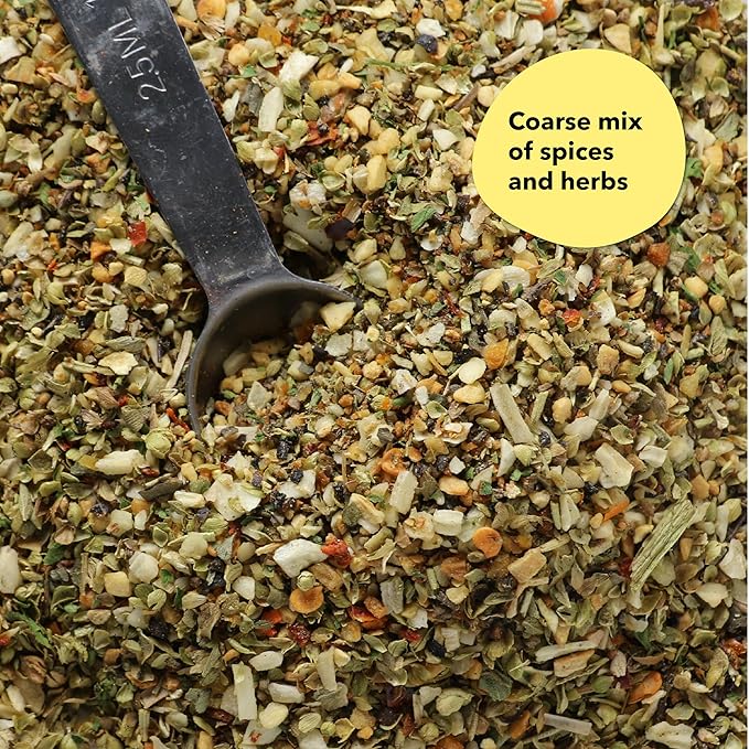 Spiceology ??Greek Freak Mediterranean Salt-Free Seasoning ??Greek Herbs & Spices for Chicken, Potatoes, Salad, Gyros, Pasta & Pizza ??Fresh-Ground, Chef-Crafted Mediterranean Blend ??11.5 oz