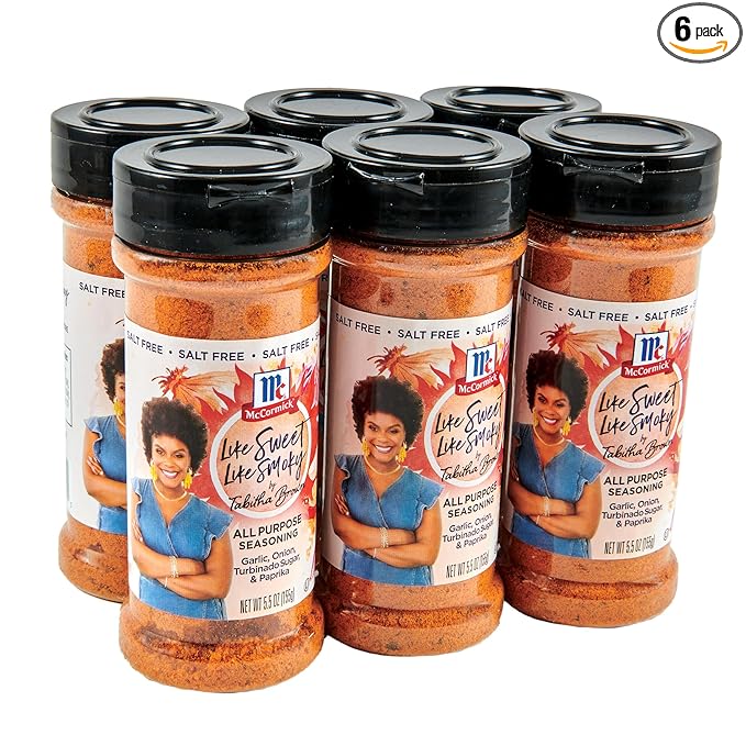 McCormick Like Sweet Like Smoky All Purpose Seasoning by Tabitha Brown, 5.5 oz (Pack of 6)