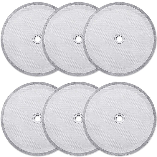 Boao 6 Pcs French Press Filters Replacement Mesh Screen Stainless Steel
