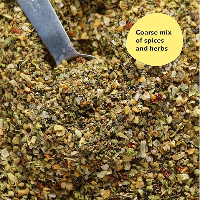 Spiceology ??Greek Freak Mediterranean Seasoning ??Greek Herbs & Spices for Chicken, Potatoes, Salad, Gyros, Pasta & Pizza ??Fresh-Ground, Chef-Crafted Mediterranean Blend ??16 oz