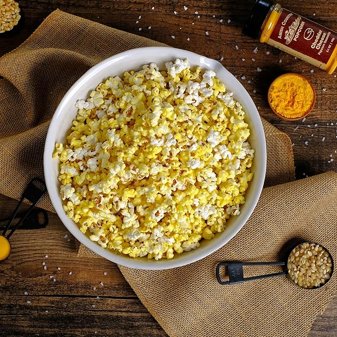 Amish Country Popcorn Baby Yellow Popcorn Kernels, 6LB Bag - Non-GMO, Gluten Free, Old Fashioned Popcorn