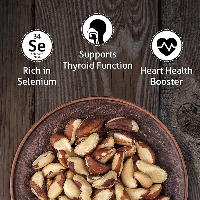 I’m A Nut Brazil Nuts, Dry Roasted, 16 oz (1 Pound) | No oil | No Herbicides Or Pesticides | Batch Tested Gluten & Peanut Free | Non GMO | No PPO | Vegan and Keto Friendly | Premium Quality | Made from 100% Natural Brazil Nuts
