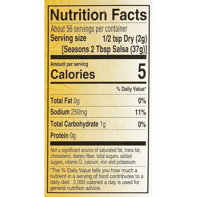 Mrs. Wages Mild Salsa Canning Mix, Easy-To-Use, Simple Homemade Salsa, Mild Spice Flavoring, Enhance Your Tomatoes, 4 oz Packet (Value Pack of 12)