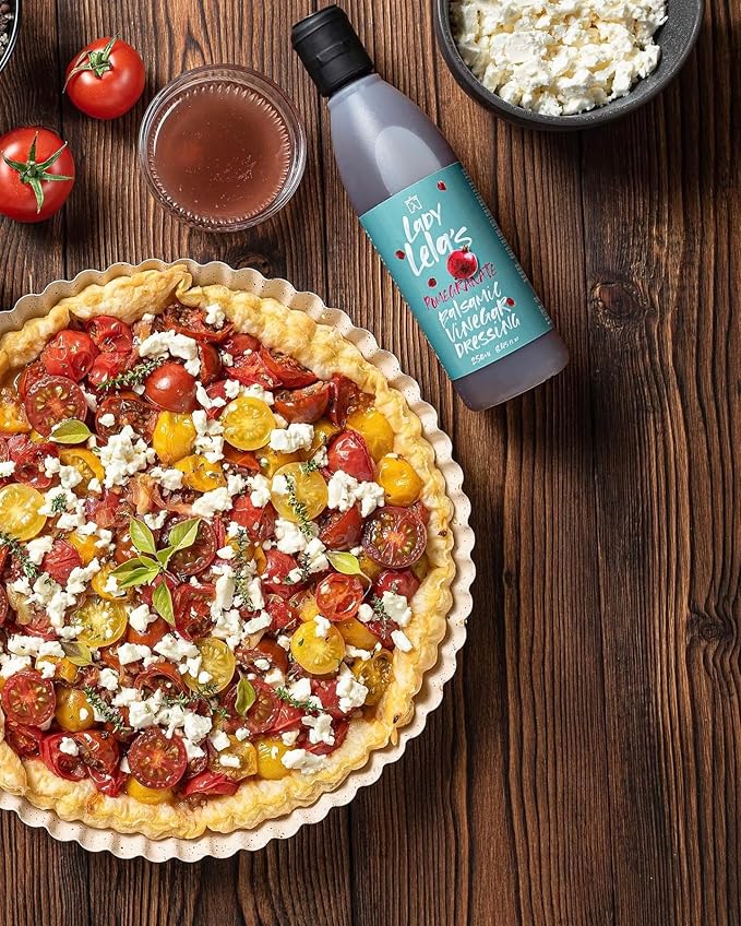 Greek Balsamic Vinegar & Glaze - 2x 8.45oz | Balsamic Vinaigrette Dressing, Fig Glaze Drizzle, Salad Dressing | Vegan, Organic-Style, Gluten-Free Greek Dressing - 500ml