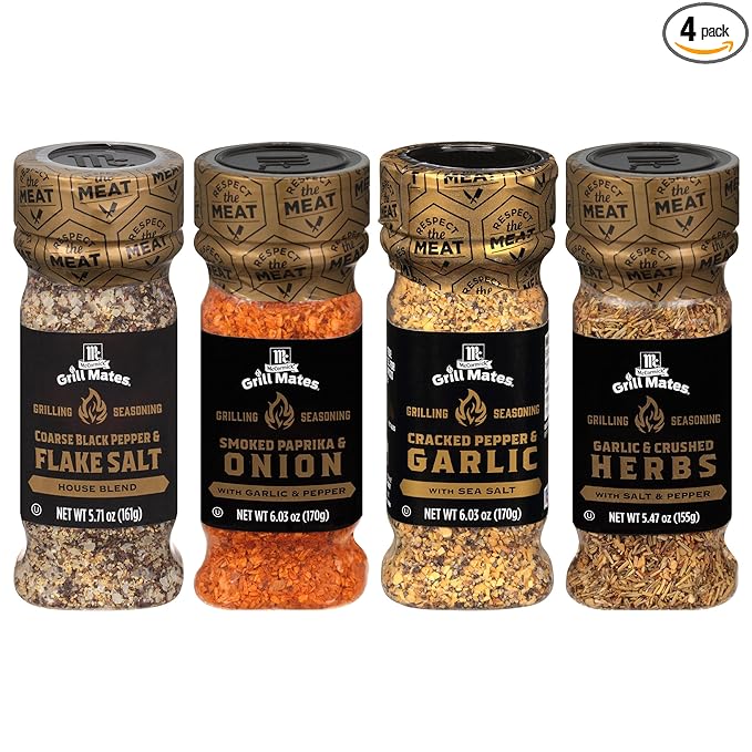McCormick Grill Mates Grilling Seasoning Variety Pack, 4 count