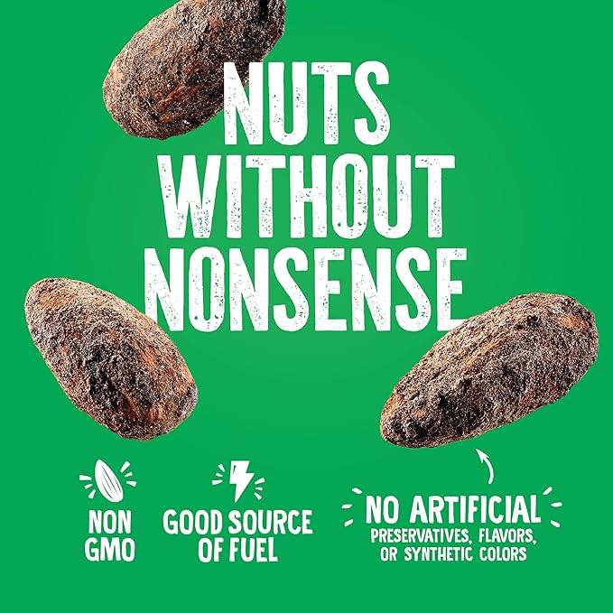Emerald Nuts Cocoa Roast Almonds 7 Ct (1-Pack), 100-Calorie Individual Packs, Kosher Certified, Non-GMO, Contains No Artificial Preservatives, Flavors or Synthetic Colors