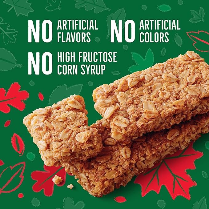 Nature Valley Crunchy Granola Bars, Apple Crisp, Limited Edition Box, 12 Bars, 8.94 oz (6 Pouches)