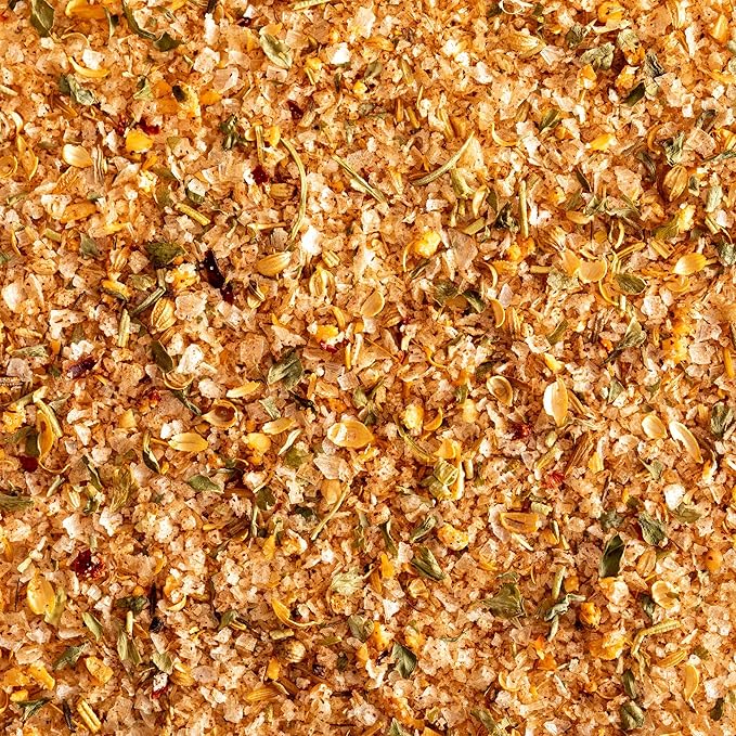 Jacobsen Salt Co. Seasoning Variety Pack - Sea Salt Soy-Free, Non-GMO, Gourmet Seasonings and Spices for Cooking, Made in USA, Real Salt Flakes - Steak, Seafood, Ramen & Taco (Pack of 4)