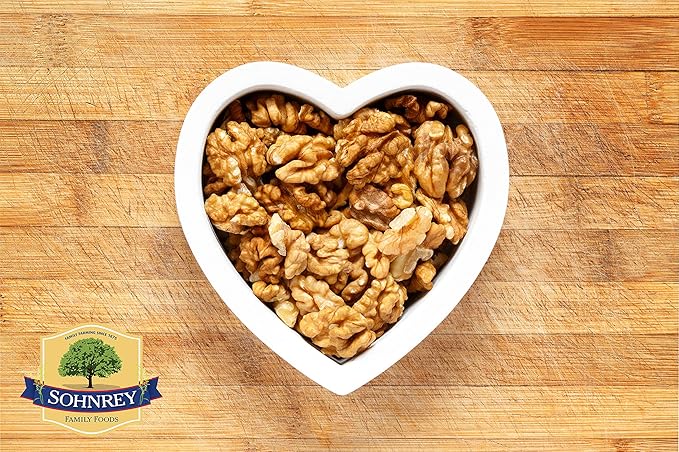 Raw Natural California Walnuts Halves and Pieces 2 lb