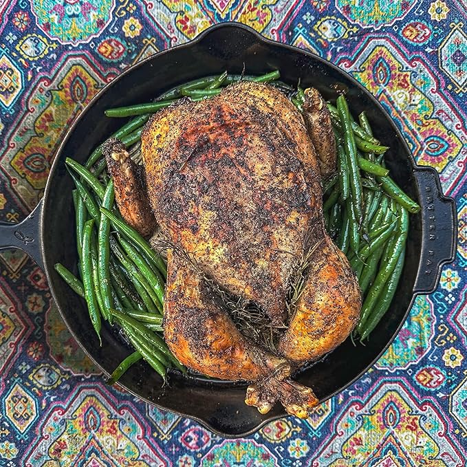 Fire & Smoke Society Coop de Thrill BBQ Seasoning | Chicken Seasonings and Pork Rubs for Smoking and Grilling | Chicken Wings, Pork Seasoning, Poultry | Black Pepper, Chili Pepper, Brown Sugar | M 6.2 oz