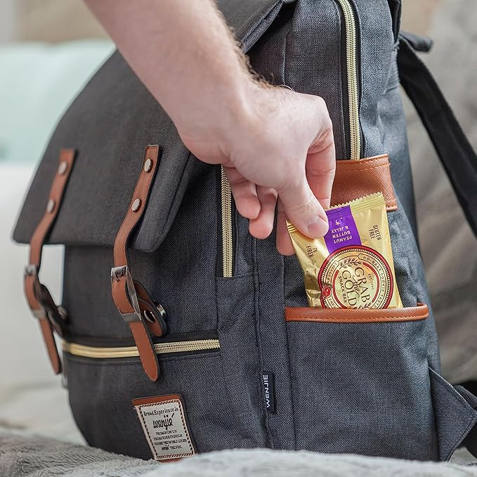 GRAB THE GOLD Snack Bars, Peanut Butter & Jelly (14 Bars - Amazon Exclusive) 11g Plant-Based Protein, Made w/Organic Oats & Cranberries, Whole Food Bars, Gluten Free - Vegan - High Fiber - Dairy Free??,<div>