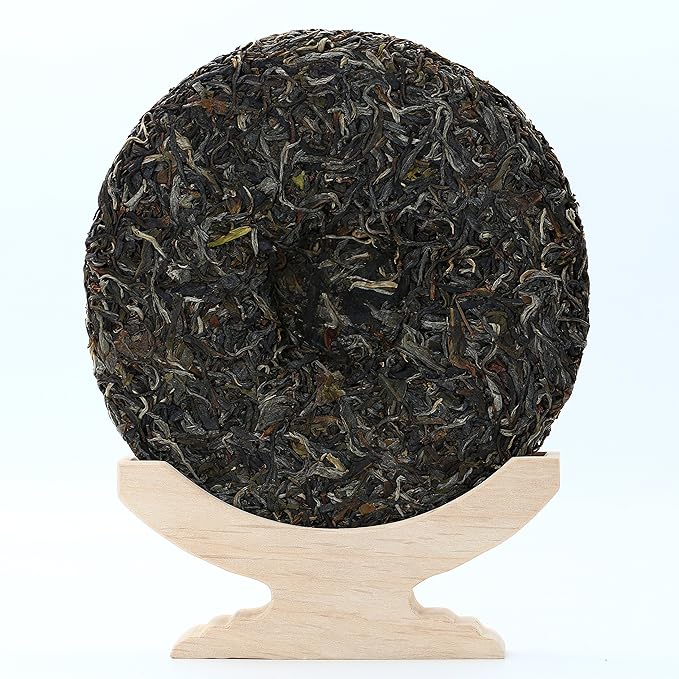 Yunnan Pu'er Tea, 357 Grams, Raw (Tong Qing He) Raw PU'ER, Aged Fermented Puerh Tea, Chinese Sheng Black Tea for Daily Drink and Gift