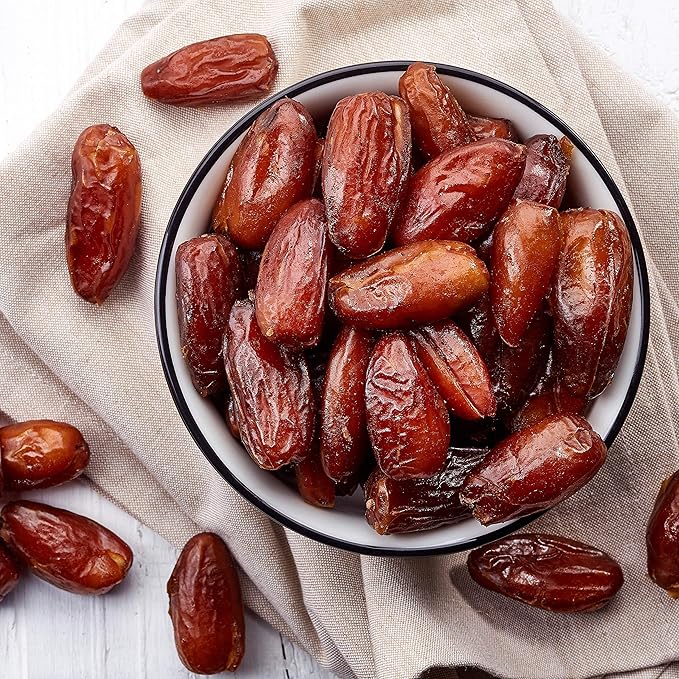 Anna and Sarah Pitted California Deglet Noor Dates in Resealable Bag, 2 lbs 1 Pack