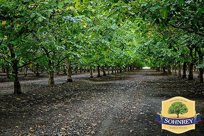 Raw Natural California Walnuts Halves and Pieces 2 lb